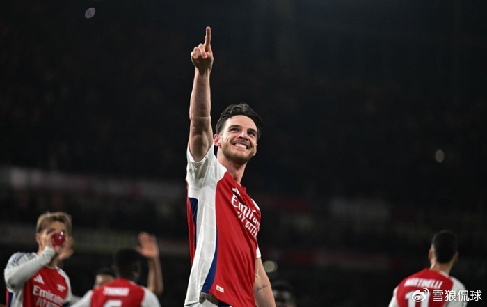 阿森纳启动赖斯续约谈判 确保中场核心留队至巅